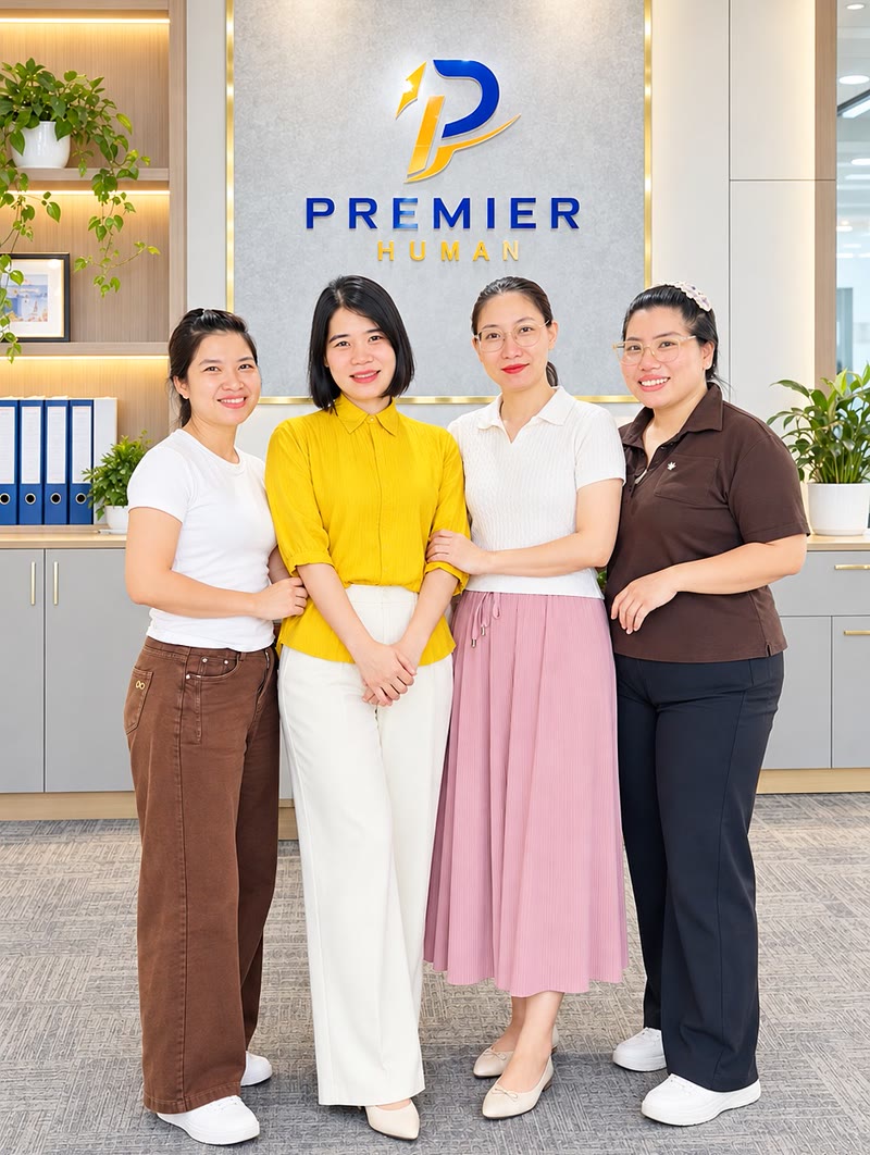 Đội ngũ Premier Human tại văn phòng